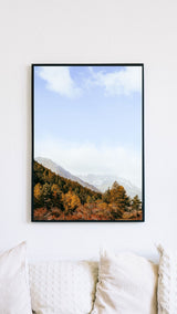 autumn forest poster