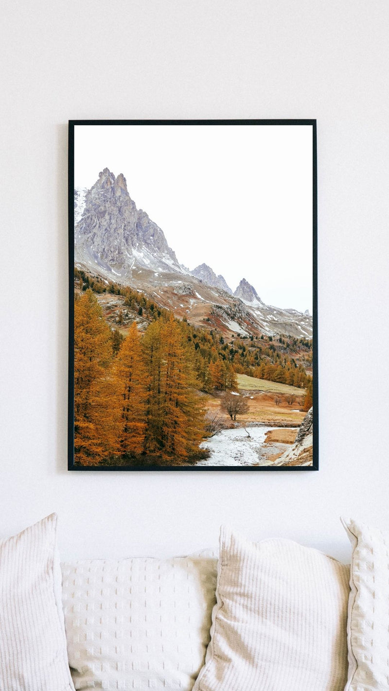 Alps Mountains Print