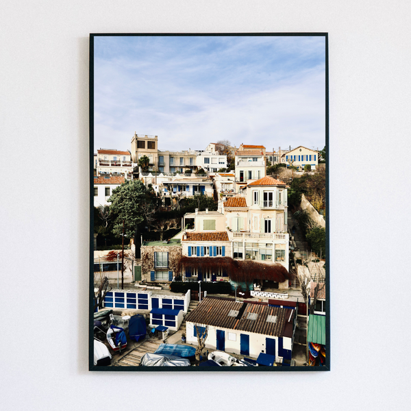 Marseille Corniche Print