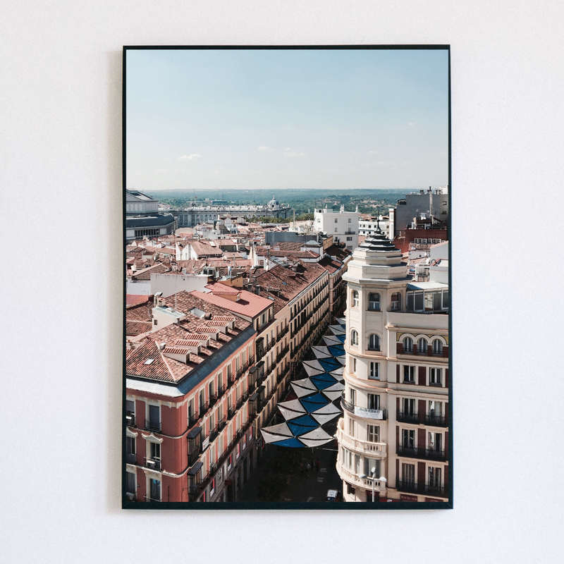 Madrid Center Print