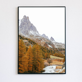 Alps Mountains Print